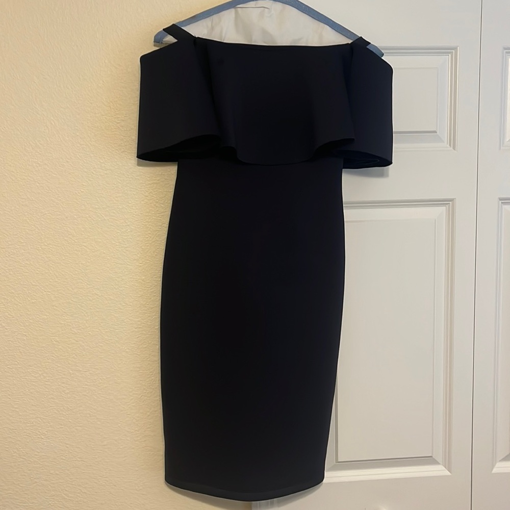 Gianni Bini navy blue dress